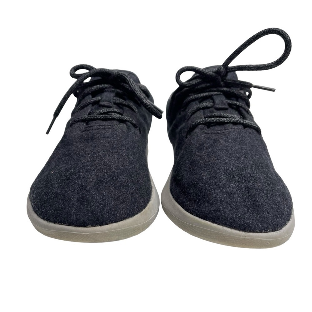 Allbirds Wool Runner Sneakers Mens 10 Natural Black with Natural White Sole - Picture 5 of 10